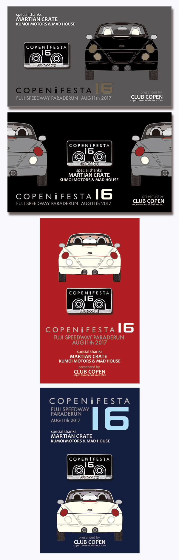 COPENiFESTA16 Pins