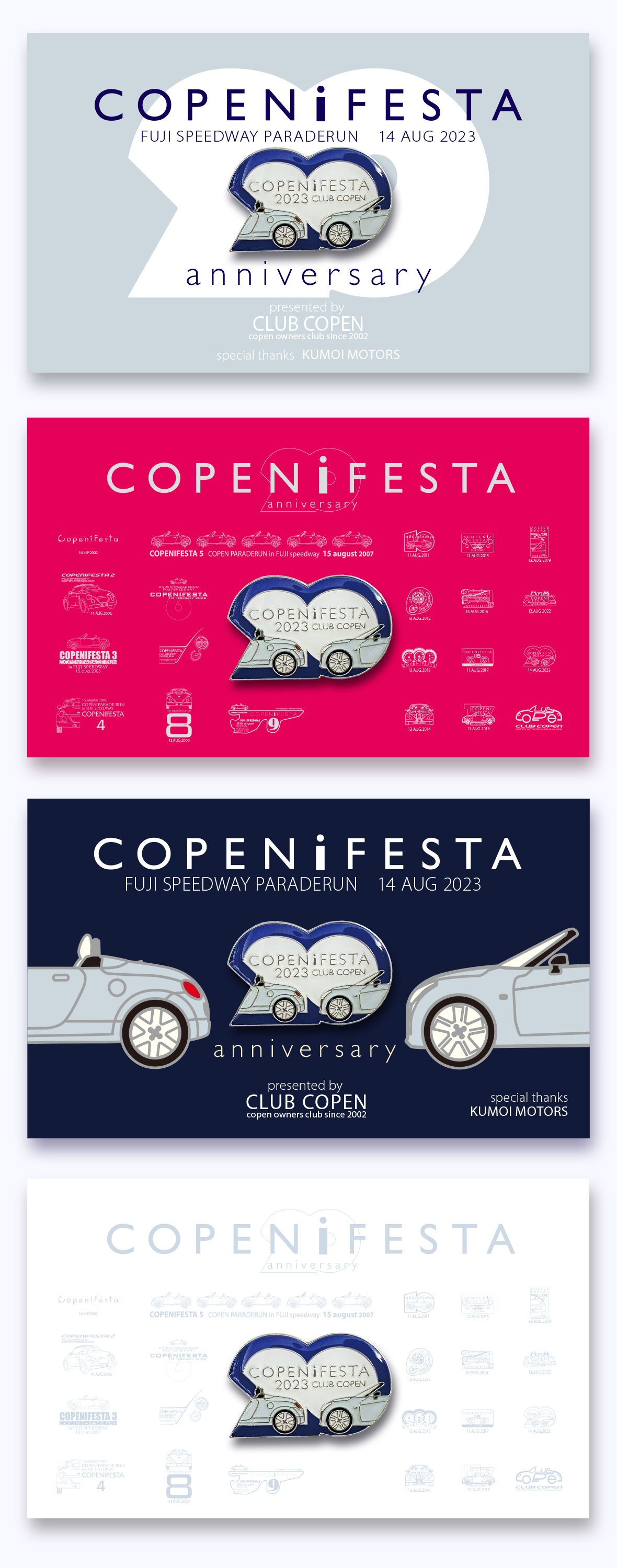COPENiFESTA20 Pins